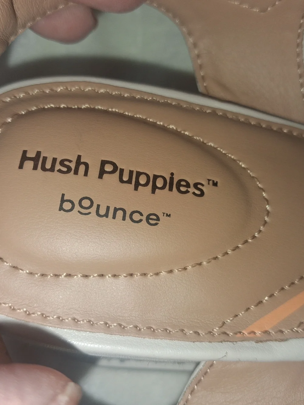 Hush Puppies Women's Cream Wedge Sandals with Strappy Cross Bands